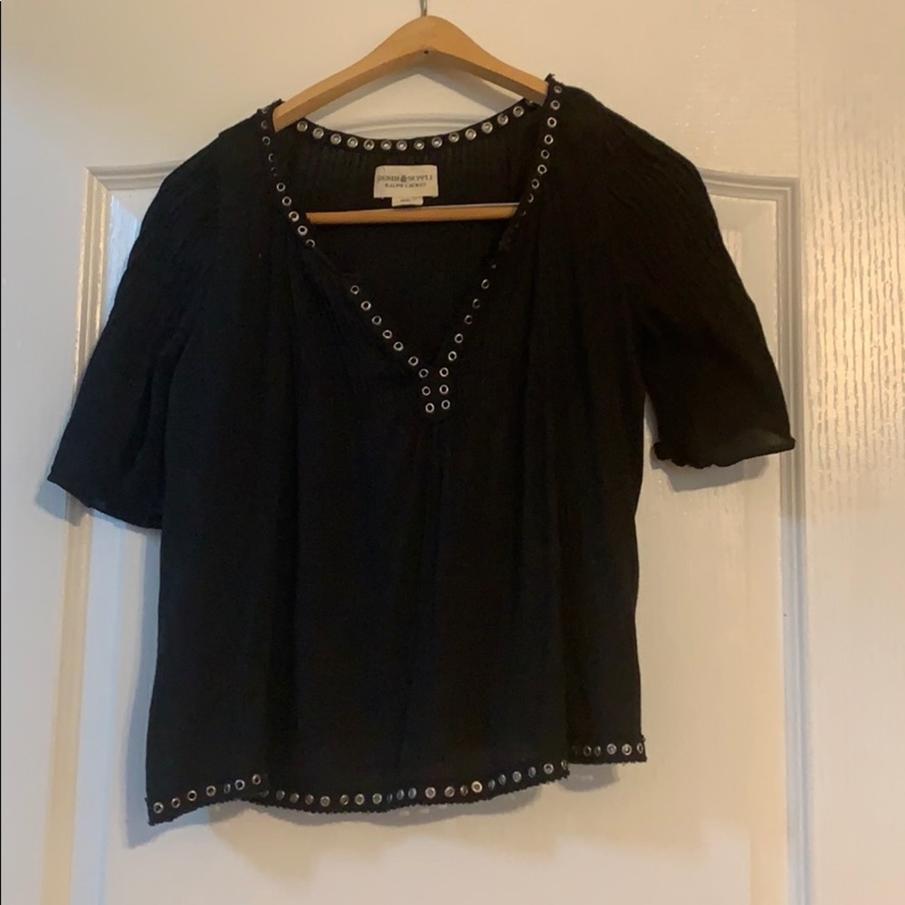 **3/$30**Denim & Supply Ralph Lauren top  XS
